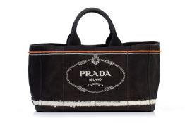 A PRADA VINTAGE DUFFLE BAG