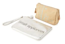 TWO ANYA HINDMARCH POUCHES