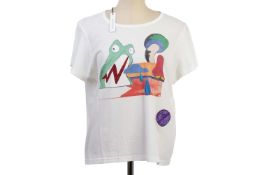 A MARC JACOBS 'JULIE VERHOEVEN' PRINTED T-SHIRT