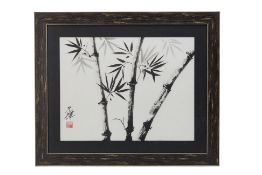 A CHINESE INK OF BAMBOO