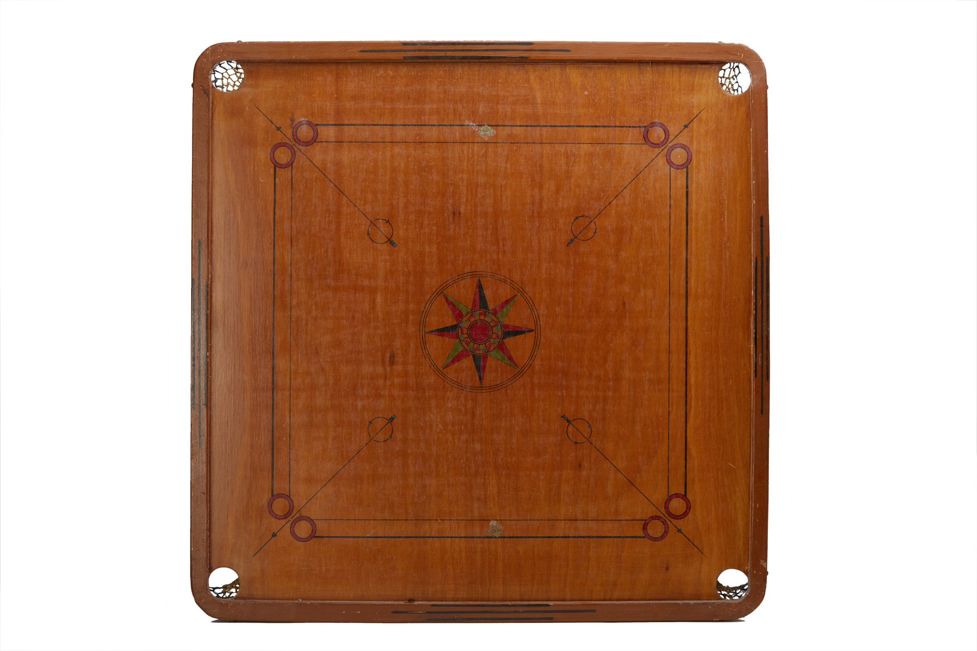 A VINTAGE CARROM BOARD