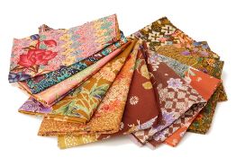 A GROUP OF BATIK TEXTILES (2)