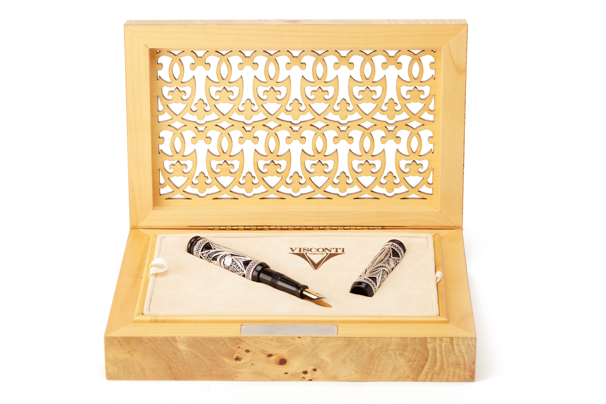 A VISCONTI LIMITED EDITION TAJ MAHAL FOUNTAIN PEN