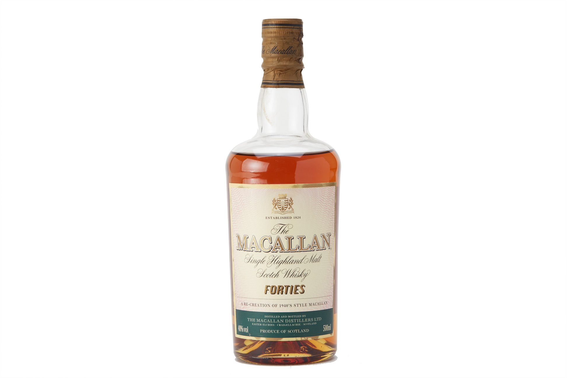 MACALLAN FORTIES SINGLE MALT SCOTCH WHISKY