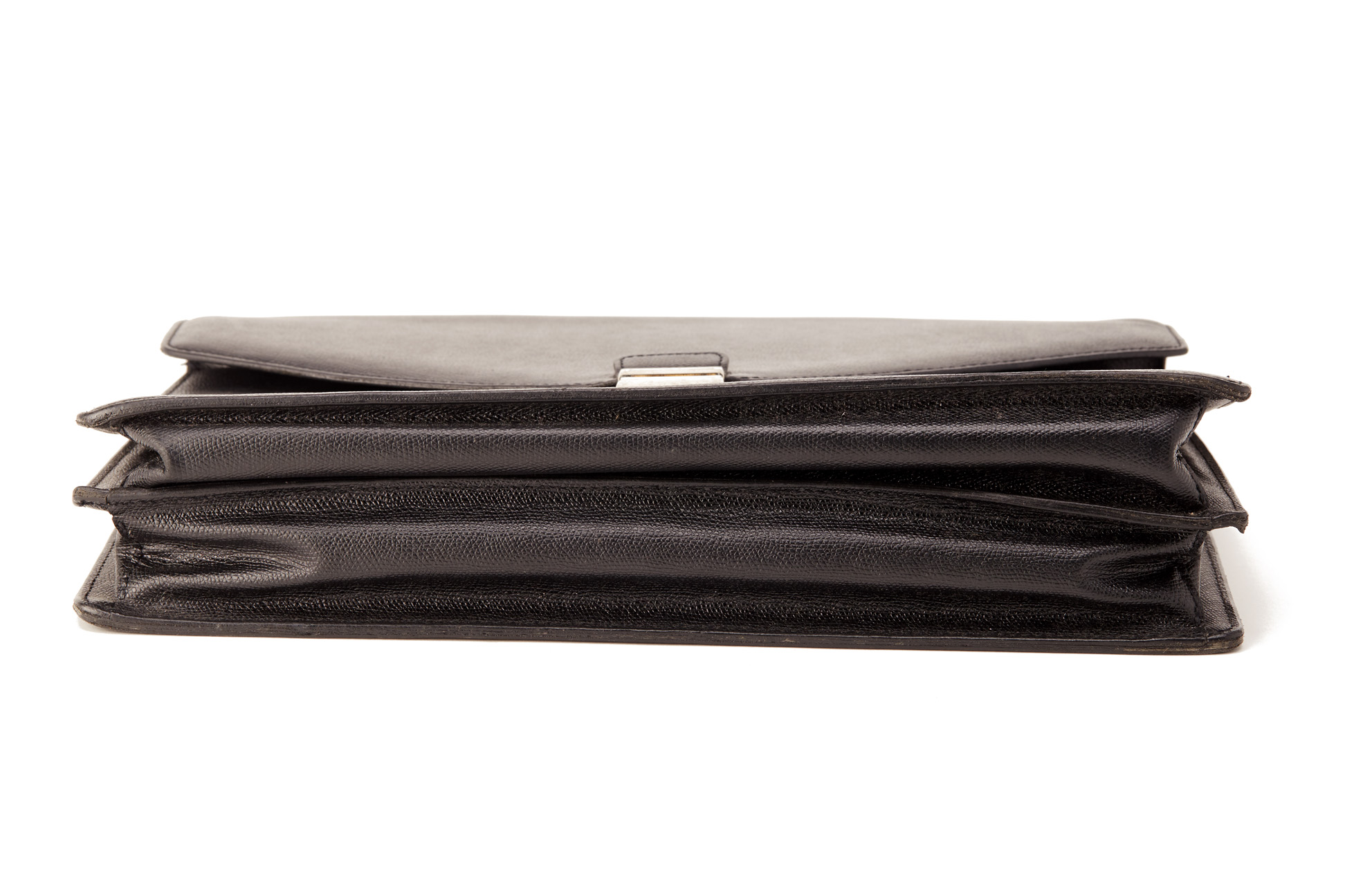 A LANCEL BLACK LEATHER BRIEFCASE - Image 4 of 4