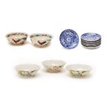A GROUP OF ORIENTAL BOWLS AND PLATES