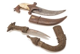 TWO MIDDLE EASTERN DAGGERS