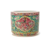 A PERANAKAN PORCELAIN POT