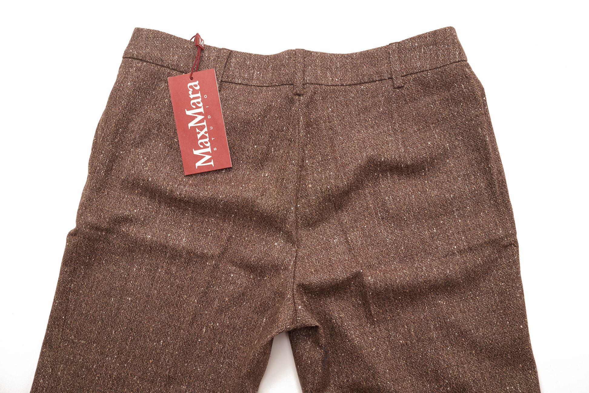 A PAIR OF MAXMARA WOOL TROUSERS - Image 2 of 2