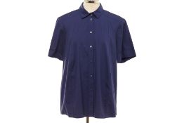 A GUCCI NAVY BLUE SHIRT