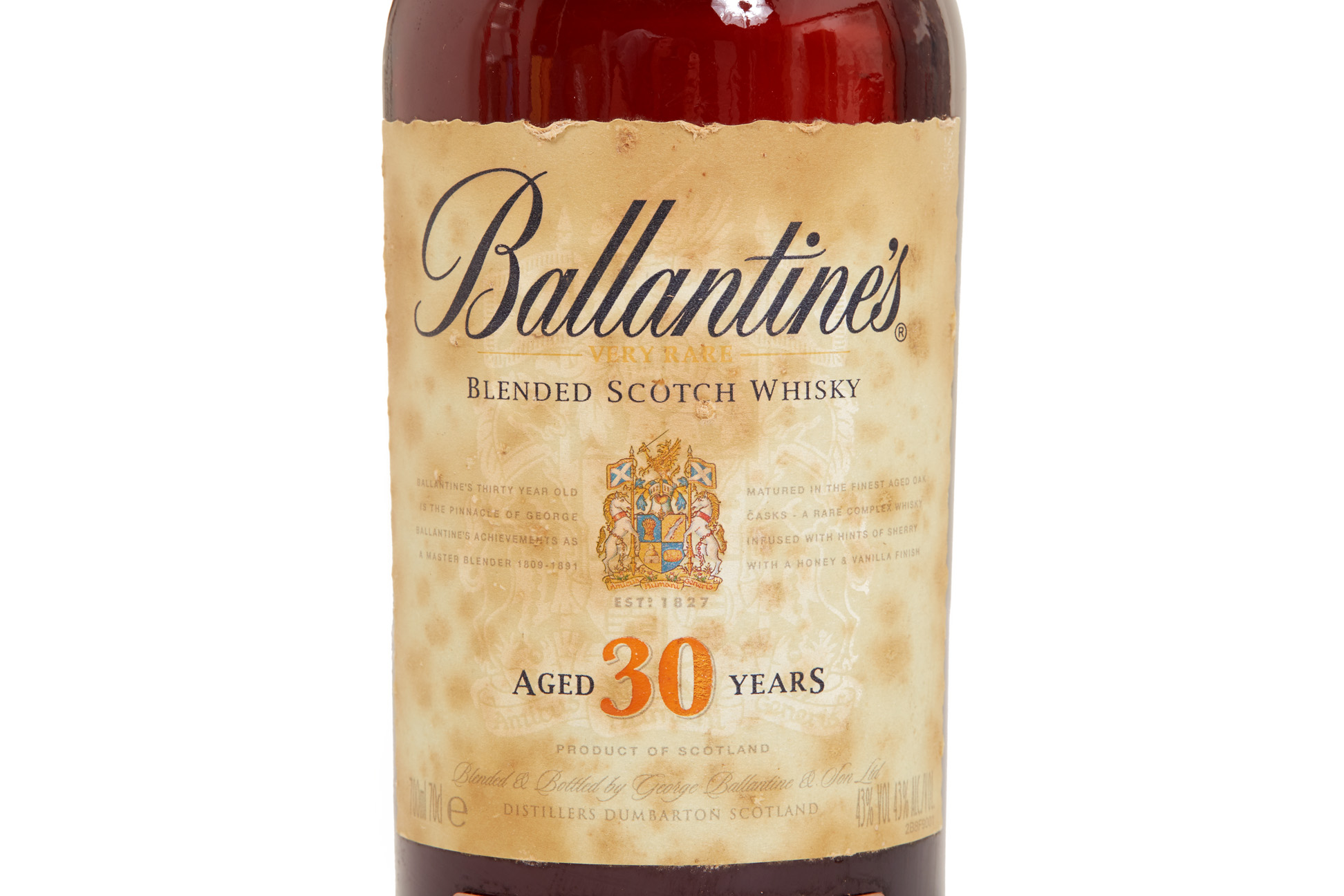 BALLANTINE'S 30 YEAR OLD BLENDED SCOTCH WHISKY - Image 2 of 3
