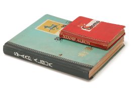 TWO WORLD STAMP ALBUMS