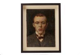 ENJAR HANSEN (DANISH, 1884-1965) - SELF PORTRAIT