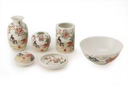 A GROUP OF CHINESE CONTEMPORARY CERAMICS