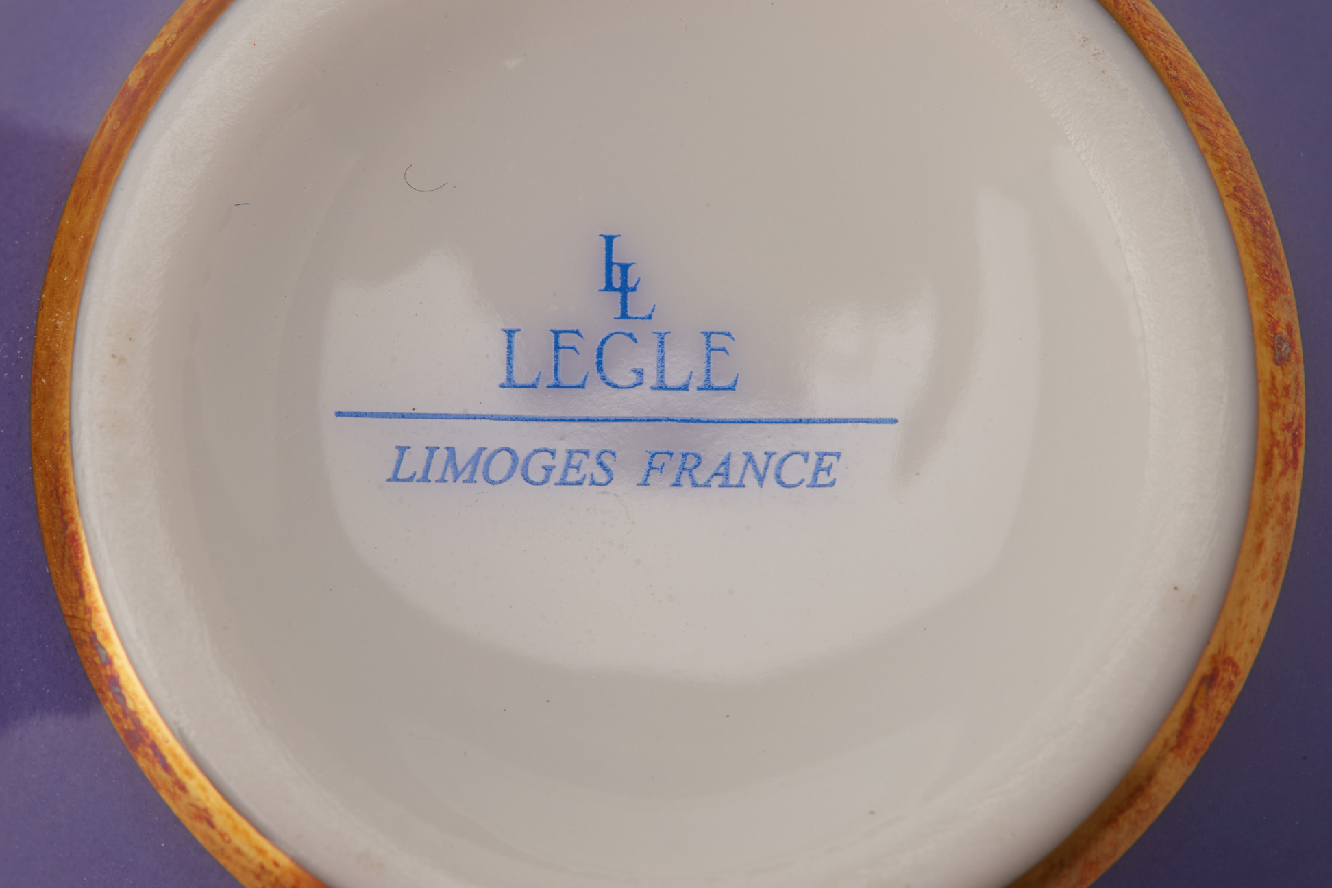 A LEGLE LIMOGES ARABIC COFFEE SERVICE - Image 2 of 2