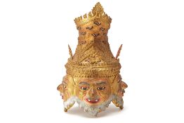 A KHON THAI THEATRE MASK