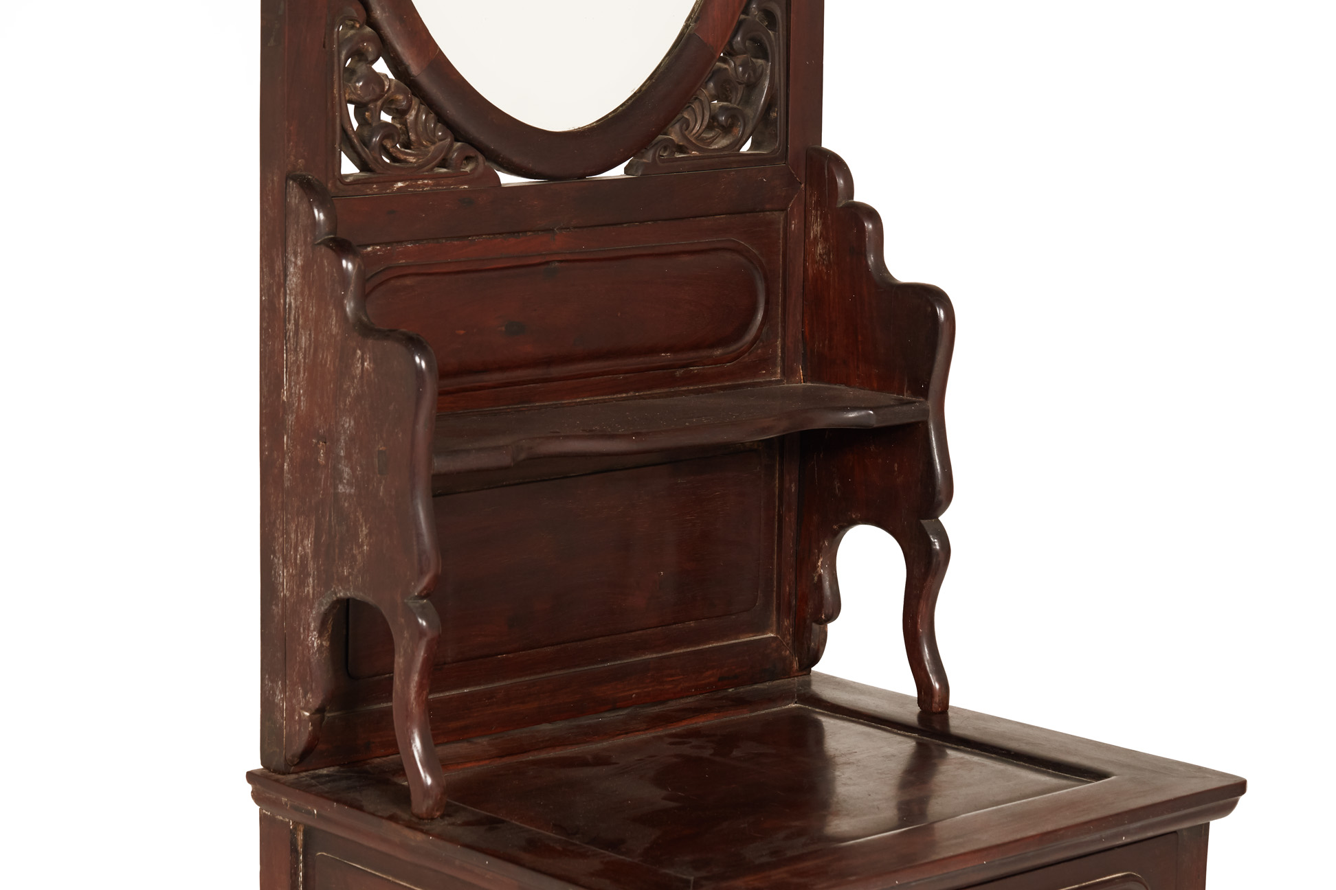 AN ORIENTAL HARDWOOD DRESSING TABLE - Image 3 of 6