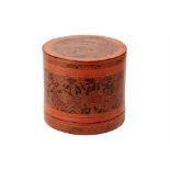 A VINTAGE BURMESE BETEL NUT CONTAINER, OR KUN-YIT