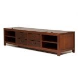 A LONG ELM LOW SIDEBOARD / CONSOLE