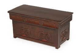 A TIBETAN FOLDING LOW PRAYER TABLE