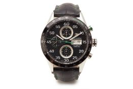 TAG HEUER CARRERA SINGAPORE F1 AUTOMATIC CHRONOGRAPH WATCH