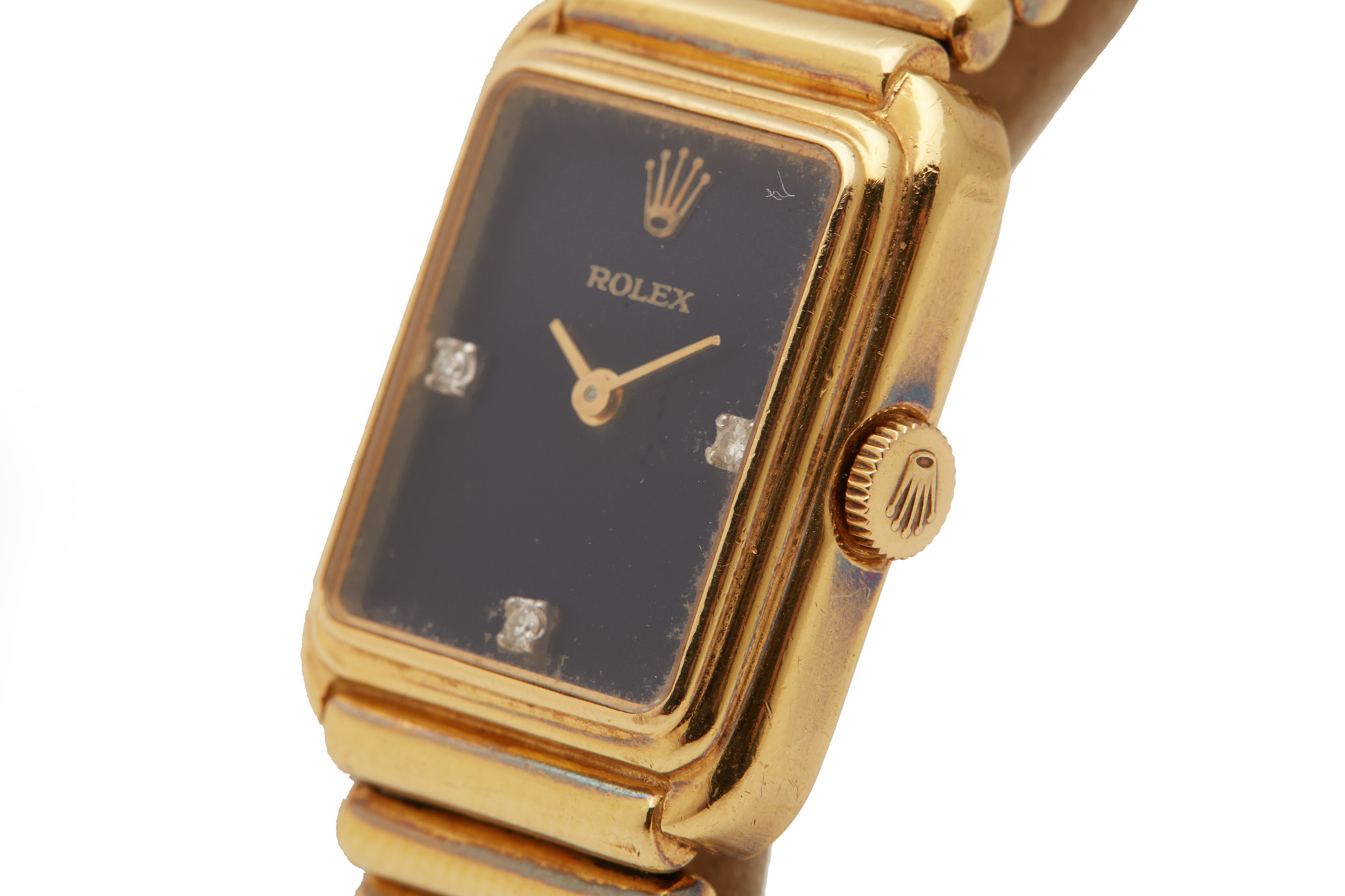 ROLEX LADIES VINTAGE CELLINI GOLD BRACELET WATCH - Image 3 of 9