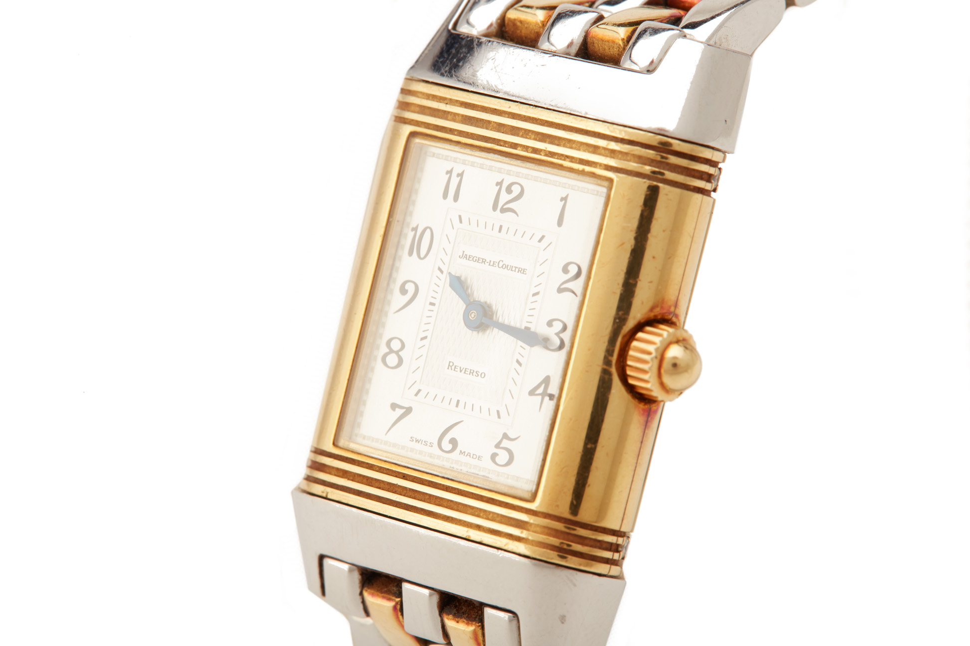 JAEGER LECOULTRE LADIES REVERSO DUETTO BRACELET WATCH - Image 4 of 10