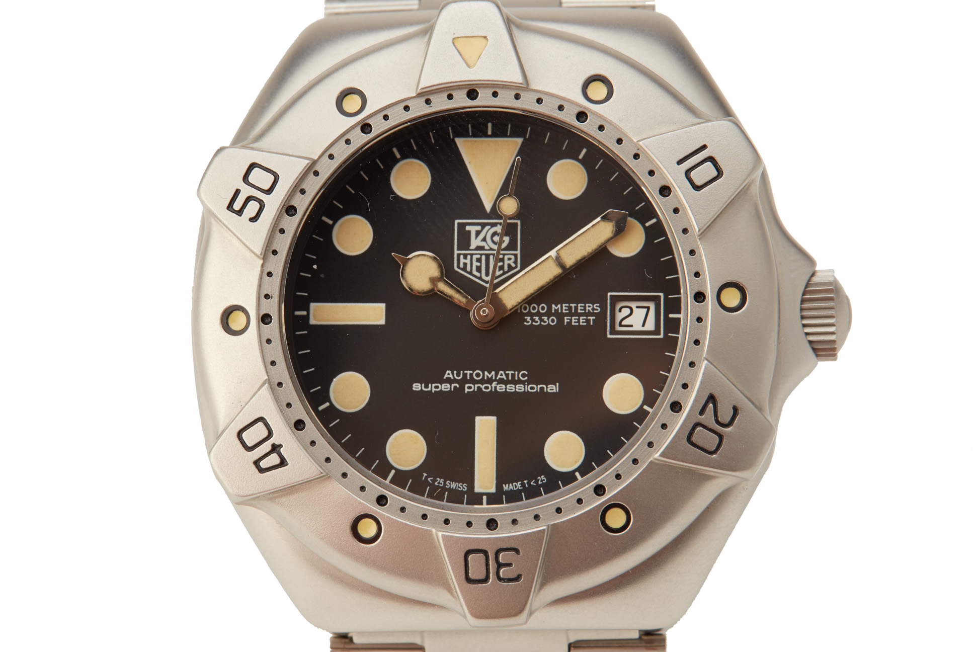 TAG HEUER SUPER PROFESSIONAL 1000M DIVER'S AUTOMATIC WATCH - Image 2 of 3