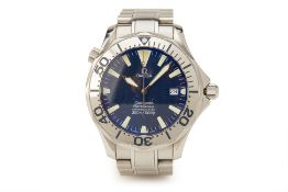 OMEGA SEAMASTER AUTOMATIC CHRONOMETER STAINLESS STEEL WATCH