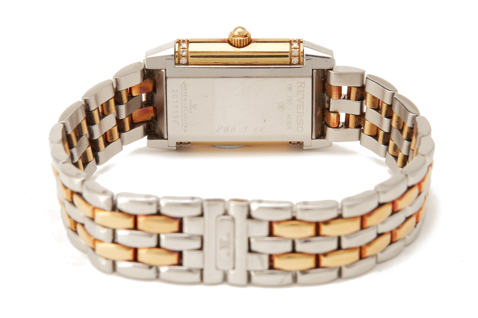 JAEGER LECOULTRE LADIES REVERSO DUETTO BRACELET WATCH - Image 5 of 10