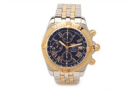 BREITLING CHRONOMAT EVOLUTION BI-METAL CHRONOGRAPH WATCH