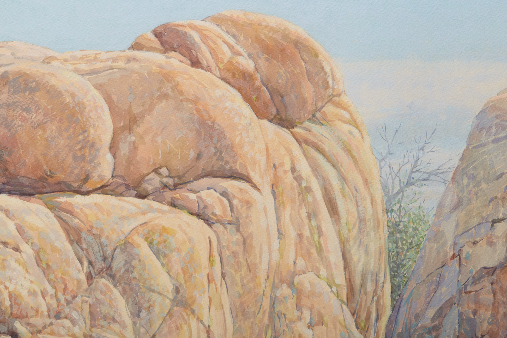 PETER HOLBROOK (AMERICAN, B. 1940) - GRANITE DELS IV - Image 3 of 7