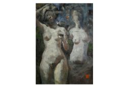 UNATTRIBUTED (CONTEMPORARY) - FEMALE NUDES