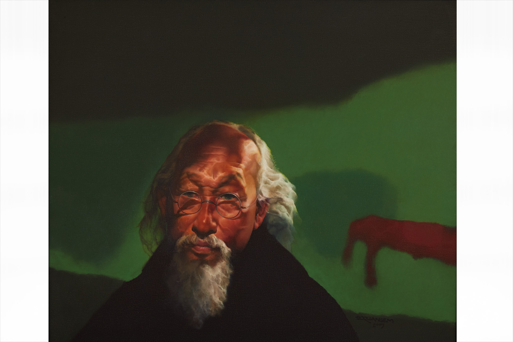 DO QUANG EM (VIETNAMESE, B.1942) - SELF PORTRAIT, 2007