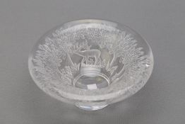 A CRISTAL DE SEVRES GLASS BOWL