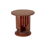 AN ART DECO STYLE SIDE TABLE