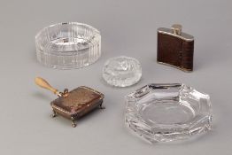 A TIFFANY & CO GLASS ASHTRAY