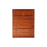 A VINTAGE KOREAN CHEST OF DRAWERS