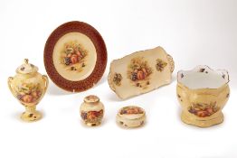 A GROUP OF AYNSLEY CERAMICS
