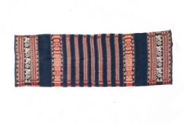 A TRADITIONAL LAOTIAN WOVEN IKAT SARONG