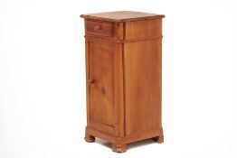 A CHERRY BEDSIDE CABINET