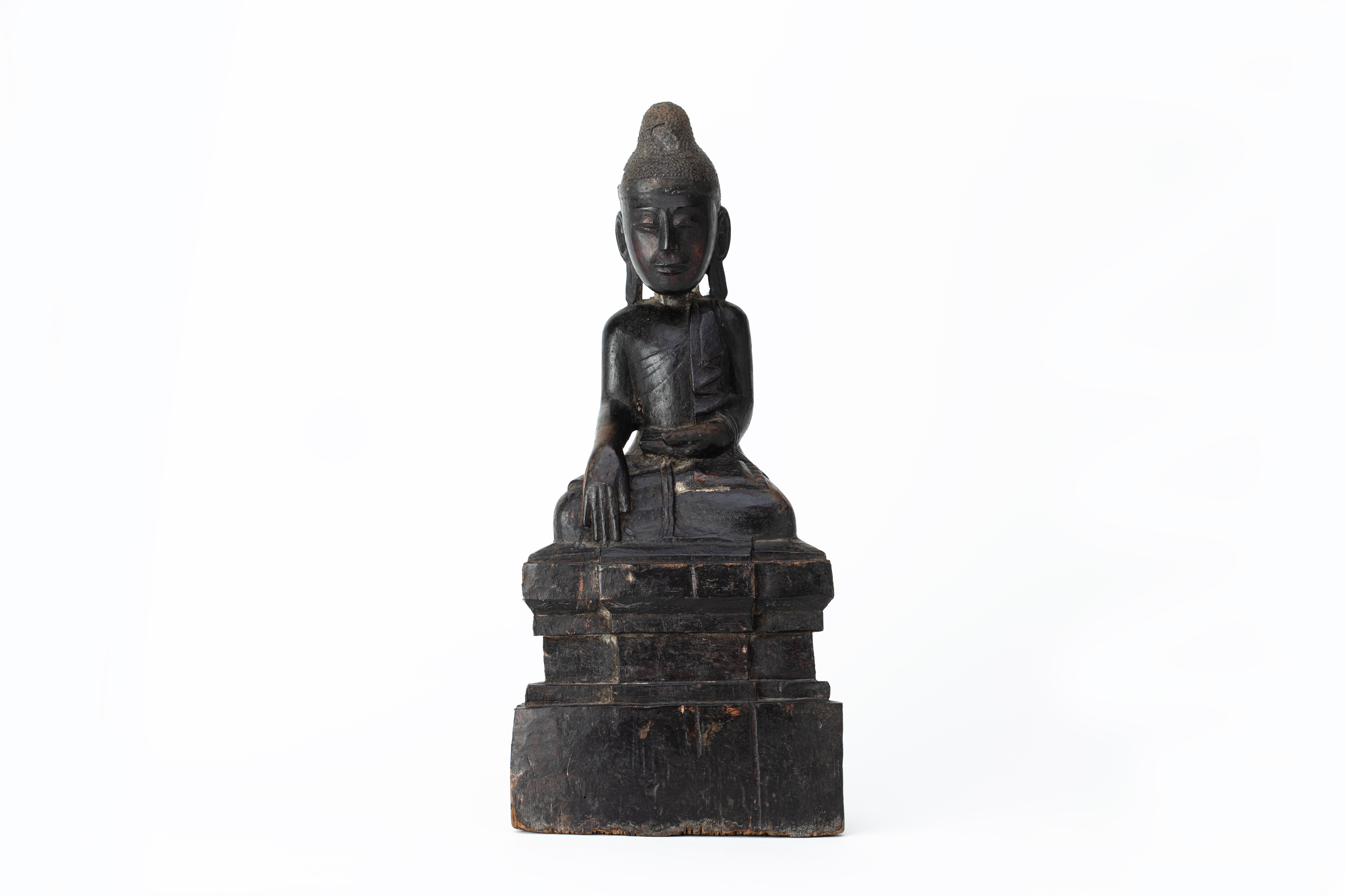 A SEATED BUDDHA