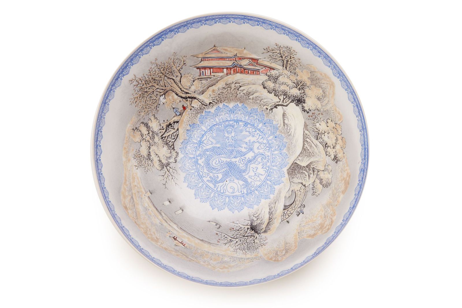 A CHINESE EGGSHELL PORCELAIN BOWL - Image 3 of 4
