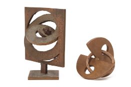 ANDRE BUCHER (FRENCH 1924 - 2009) - TWO BRONZES