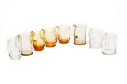 A GROUP OF VINTAGE GLASS