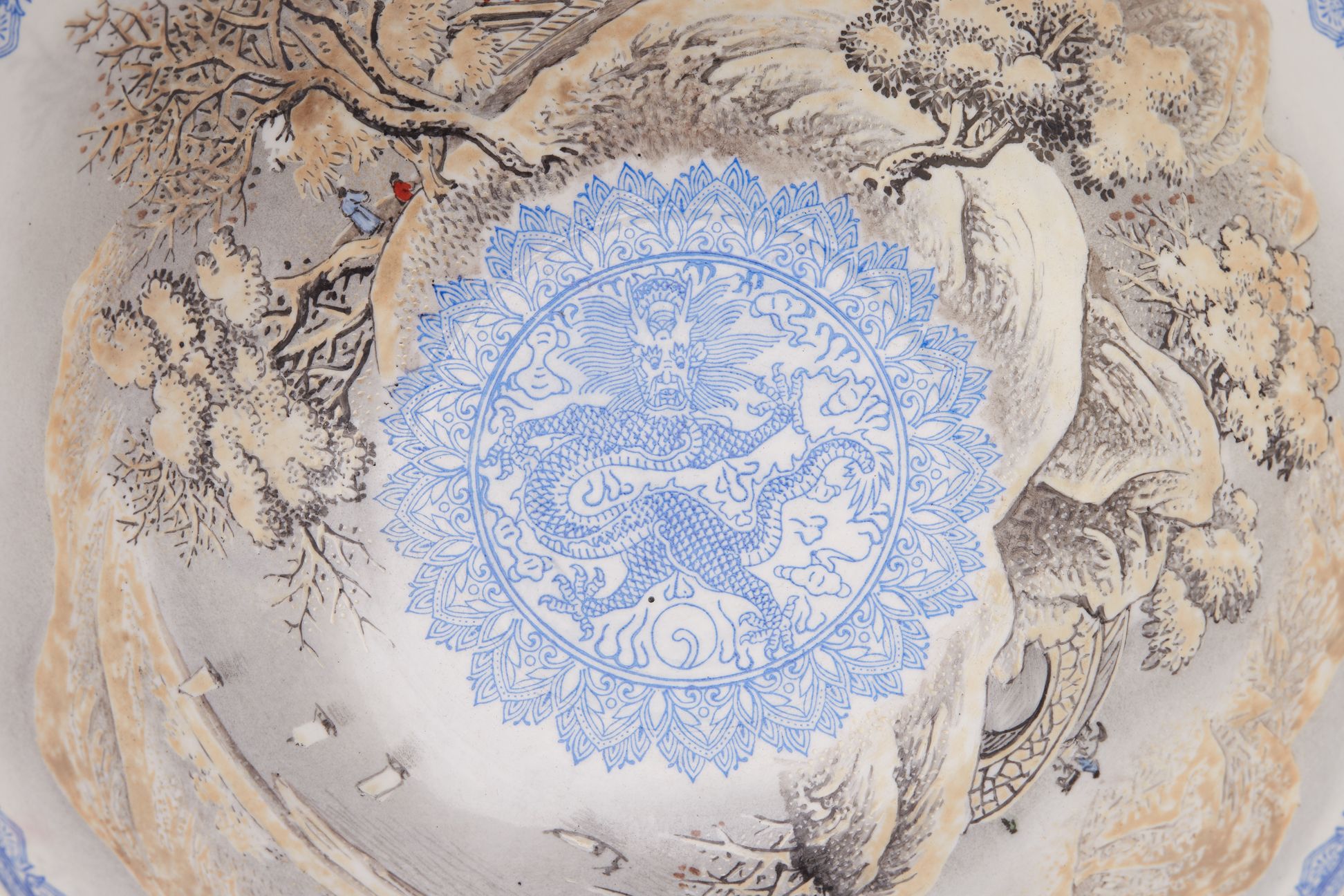 A CHINESE EGGSHELL PORCELAIN BOWL - Image 2 of 4