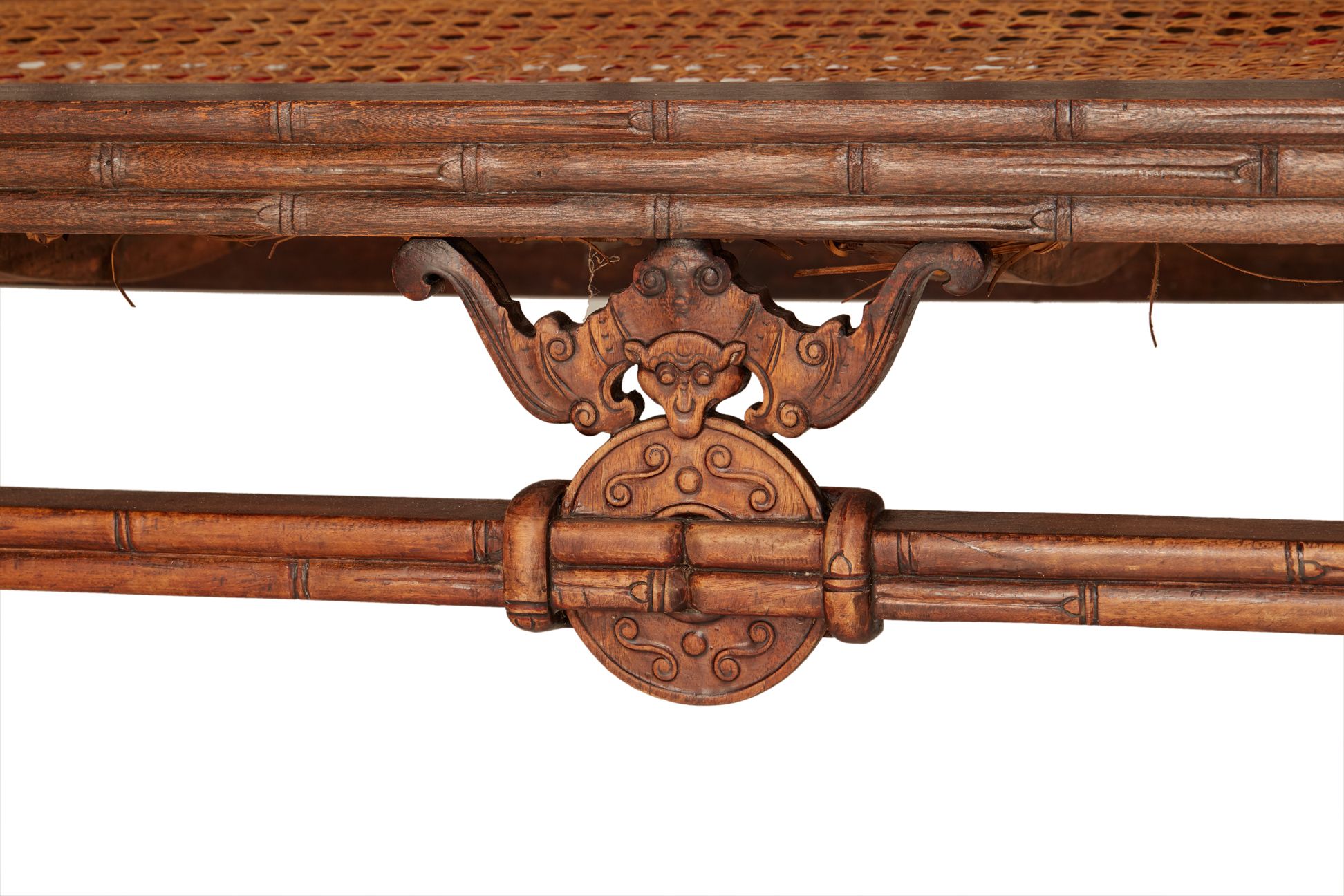 A CHINESE HARDWOOD DAYBED - Image 2 of 3