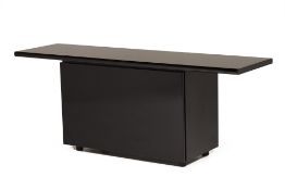 AN ACERBIS BLACK "SHERATON" CONTEMPORARY SIDEBOARD