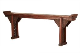 A LARGE ALTAR TABLE