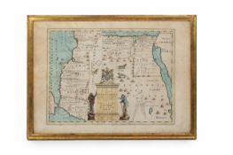 AN ANTIQUE MAP OF NORTH AFRICA (c.1700-1712)